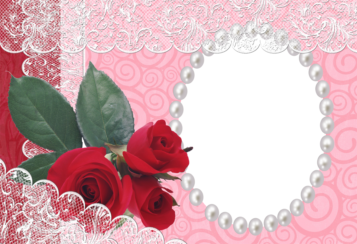 Red Flower Frame Png Photo - Good Morning Sweetheart Gif (1181x808)