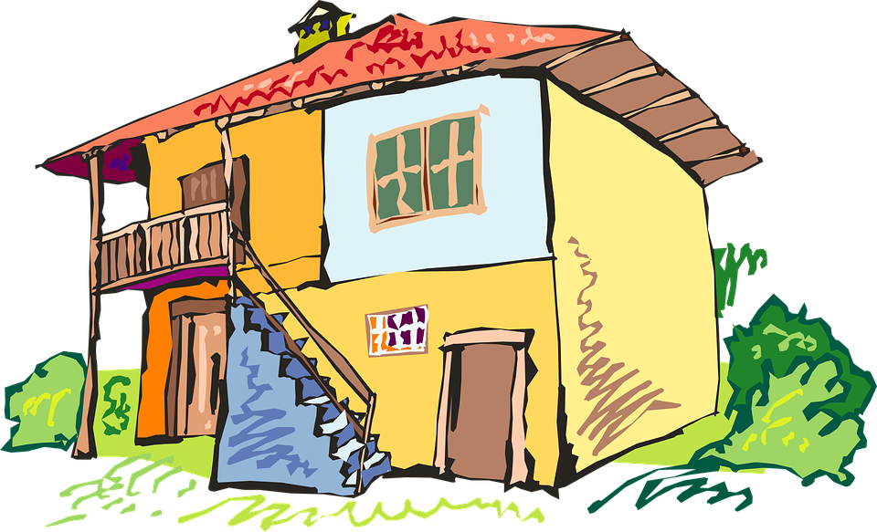 Bird House Clipart 23, - Deck Clipart (960x583)