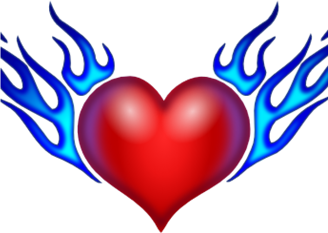 Org Cliparts - Dessin De Coeur Tribal (640x480)