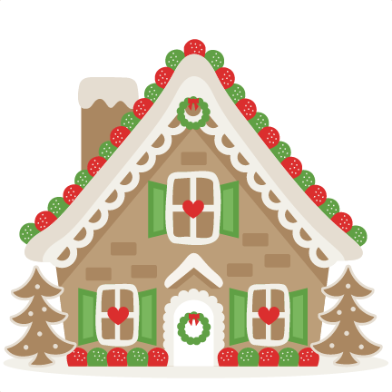 Gingerbread House Svg Scrapbook Cut File Cute Clipart - Christmas Cottage Png (432x432)