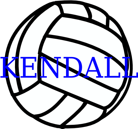 Love Volleyball Svg (600x491)