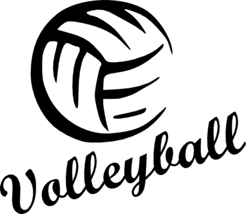 Transparent Background Volleyball Clipart (1024x893)
