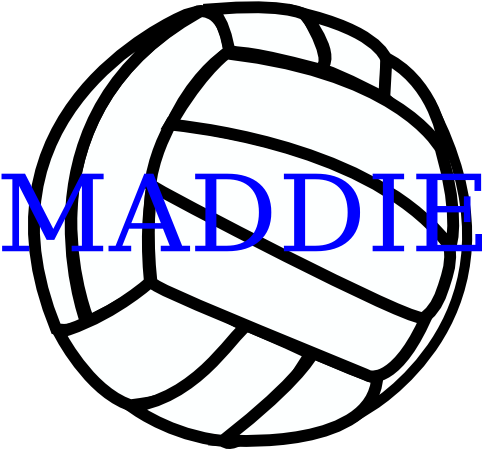 Love Volleyball Svg (600x510)