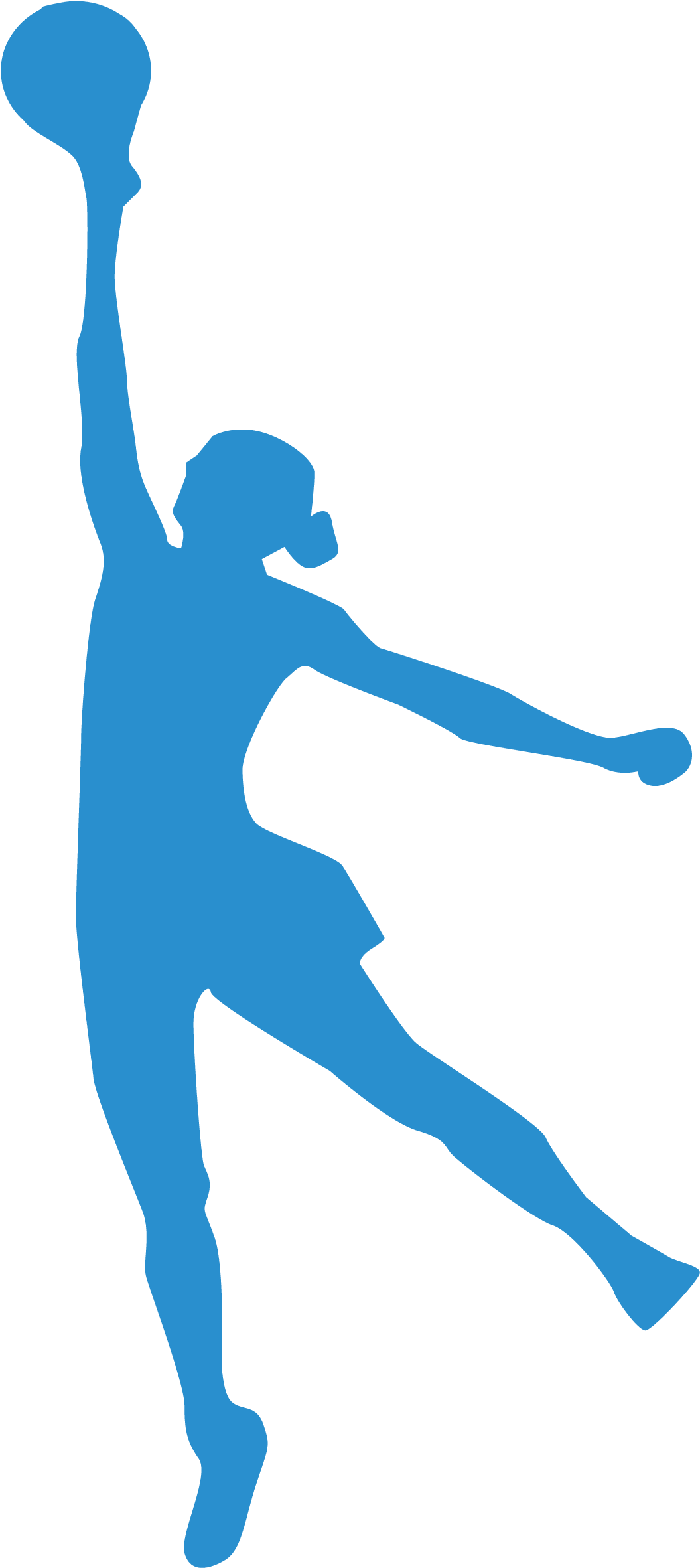 Netball Uniforms, Custom Made Netball Uniforms - Netball Png (1091x2411)