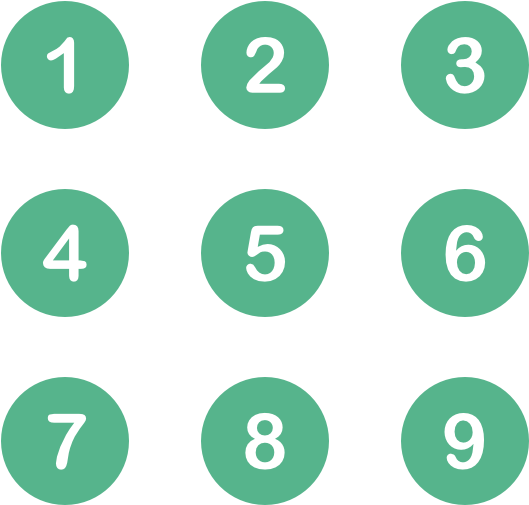 Number Icon Set - Remote With Numbers And Letters (600x564)