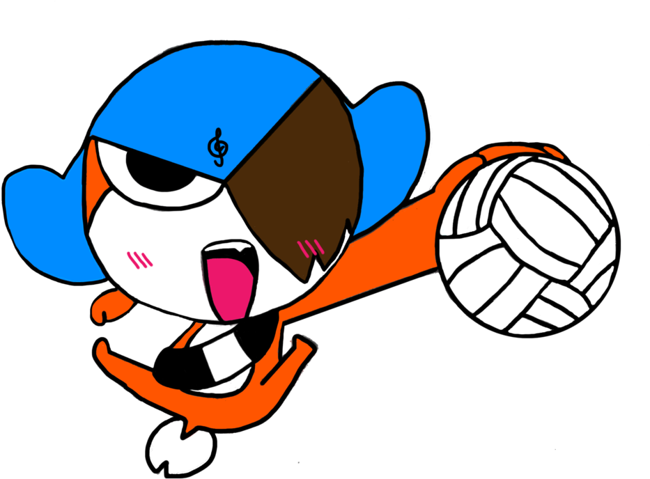 Renene Volleyball Spike By Dlaney966 - Volleyball (1054x757)
