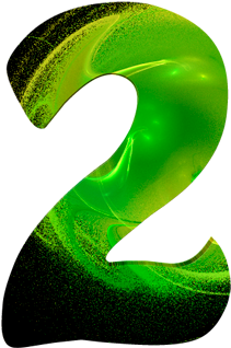 Number 2 Png - 2 Пнг (350x350)