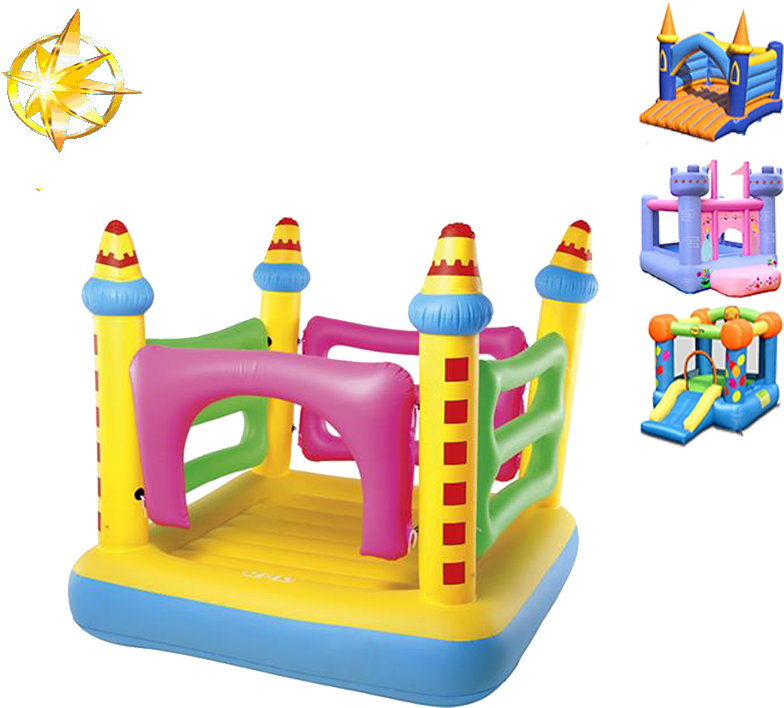 2018 Inflatable Bouncing Castle From China Factory - Castle Bounce Houses By Bestway - Castle Bouncer (800x800)