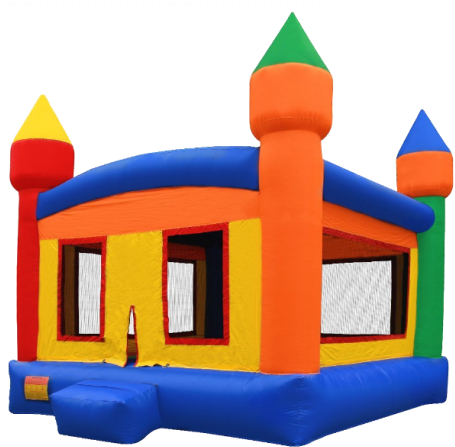 Commercial Grade Castle Bounce House With Blower From - Inflatable (458x458)