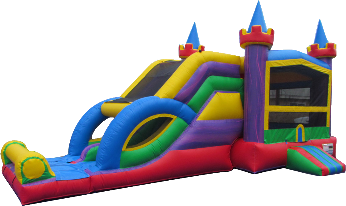 Lucky Module Combo Dry 33 X 13 X - Bounce House No Background (1200x788)
