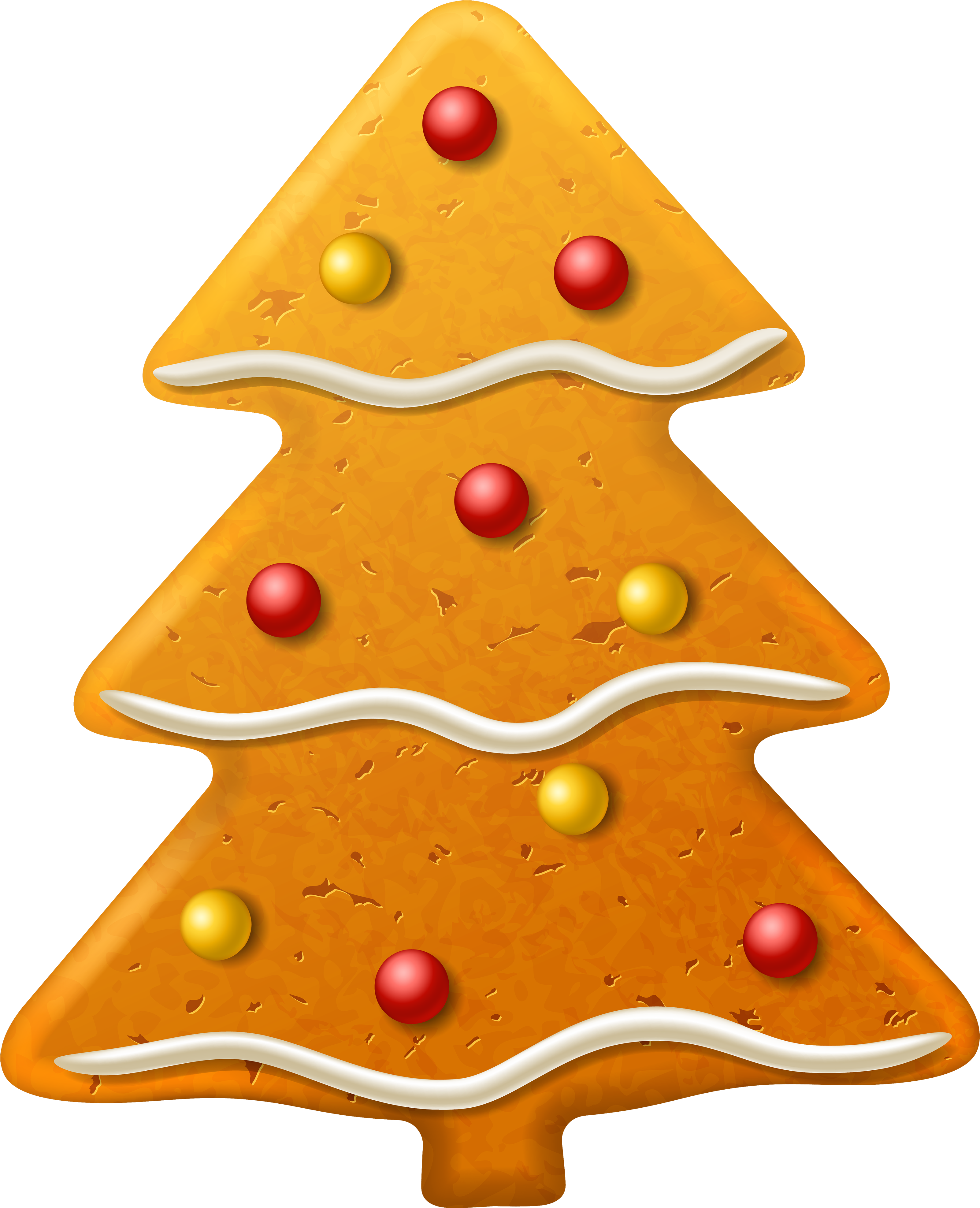 Gingerbread Christmas Tree Shape Stock Vector Art 621489616 - Christmas Cookie Clipart (3245x4000)