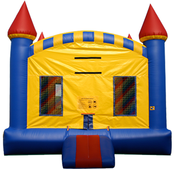 #219 Knights Castle Bounce House - Castle (600x714)