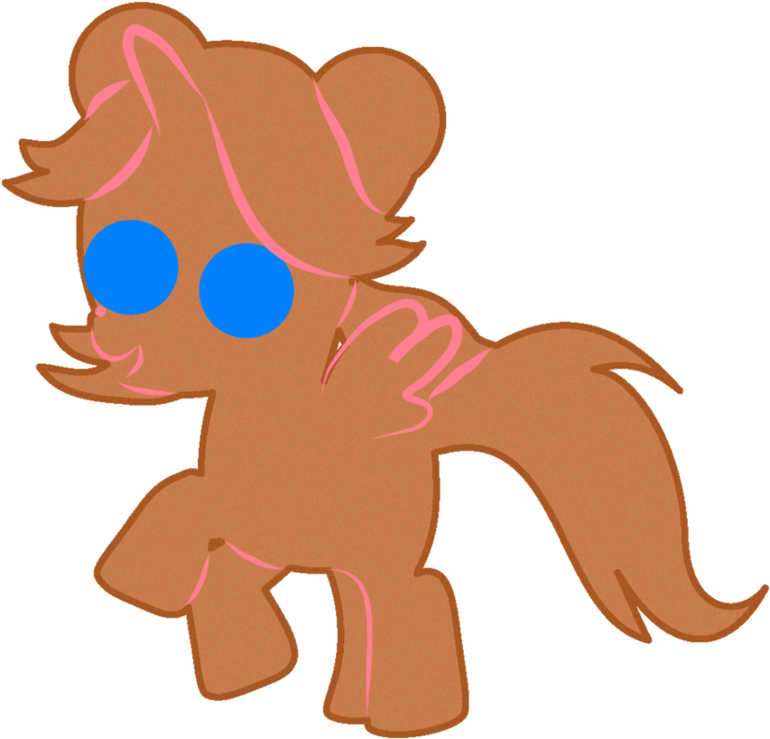 Cherry Bloom -gingerbread Pony By Creshosk - Cartoon (911x876)