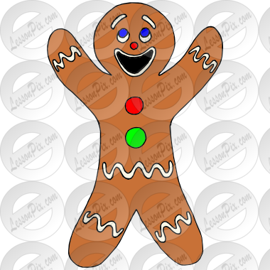 Happy Gingerbread Man Picture - Gingerbread Man (380x380)