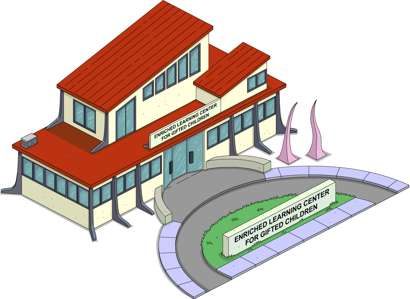 Enriched Learning Center - Simpsons Tapped Out Buildings (1425x1040)