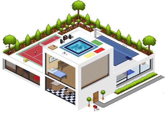Berlinerpixel 0 0 Pixel Home Dream By Mixedmilkchocolate - Pixel (600x500)