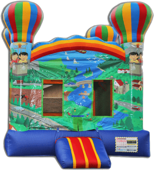 Commercial Bounce House - Inflatable (592x600)