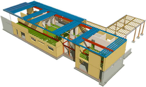 House Near Pathhead, Midlothian - Architecture (587x403)