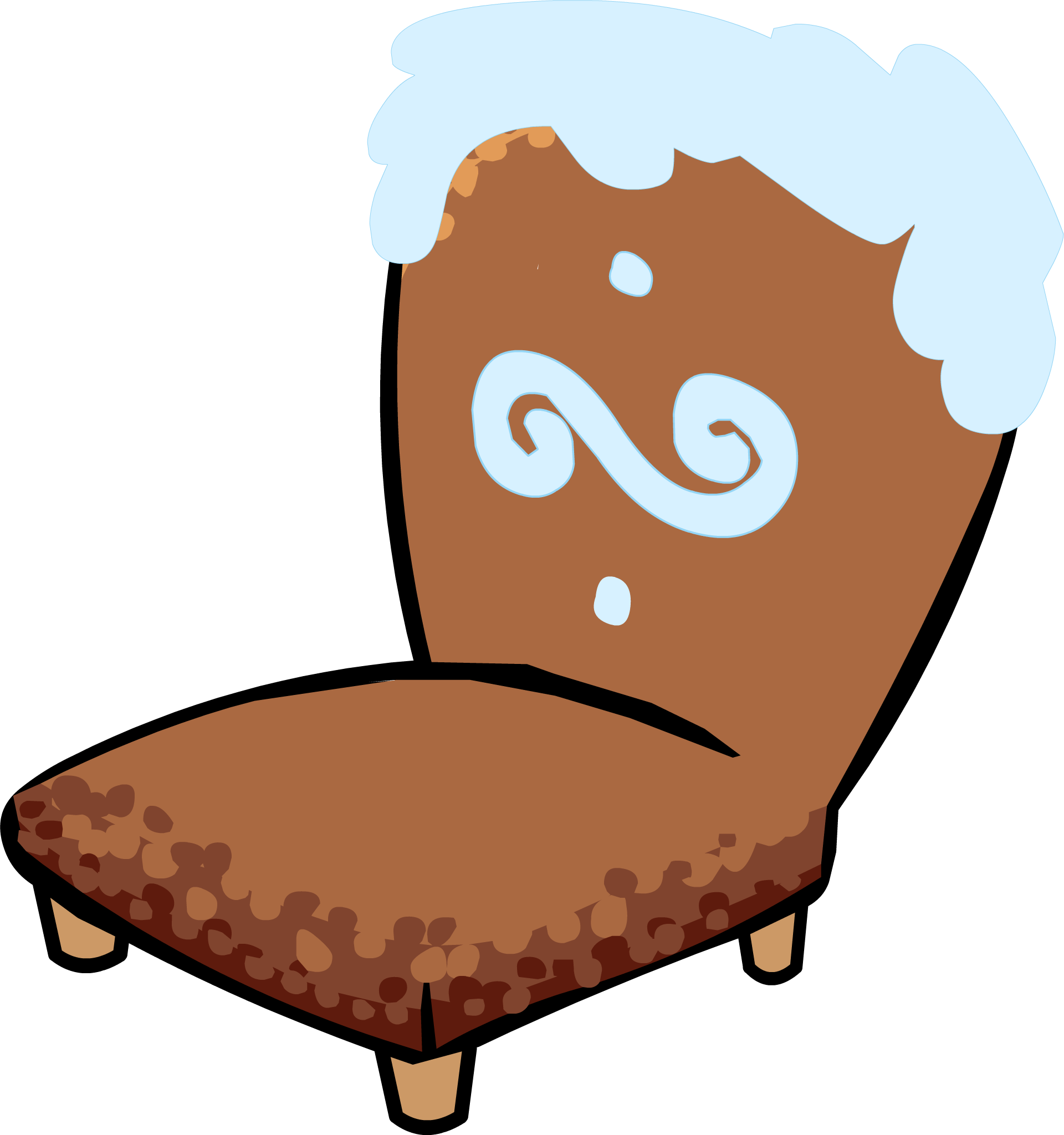 Gingerbread Chair - Gingerbread Chair (1920x2048)