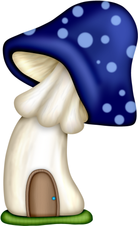 Blue Mushroom House (300x470)