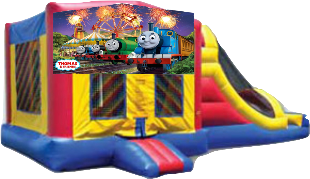 Combo Super Big Side Thomas The Train $170 - Thomas & Friends - Carnival At Night (1080x1920)
