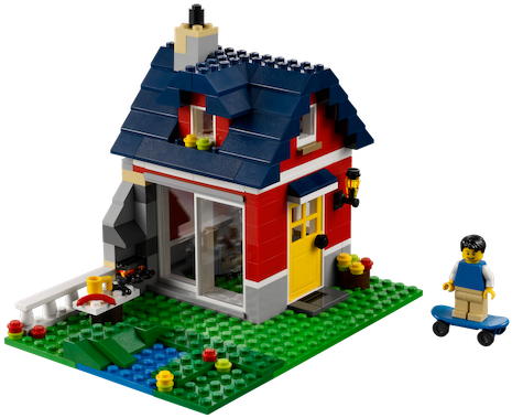 Per I Bimbi, Il Cottage Di Lego - Lego 31009 (600x450)