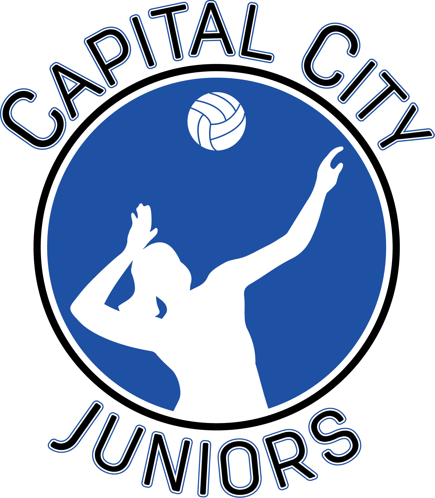 2018 Capital City Juniors Volleyball Club Montgomery, - Ccj Volleyball Logo (1440x1648)