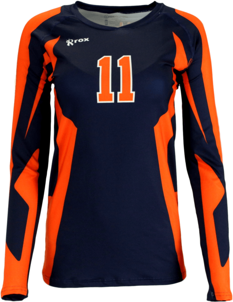 Absolute Sublimated Volleyball Jersey - Long-sleeved T-shirt (1000x1000)