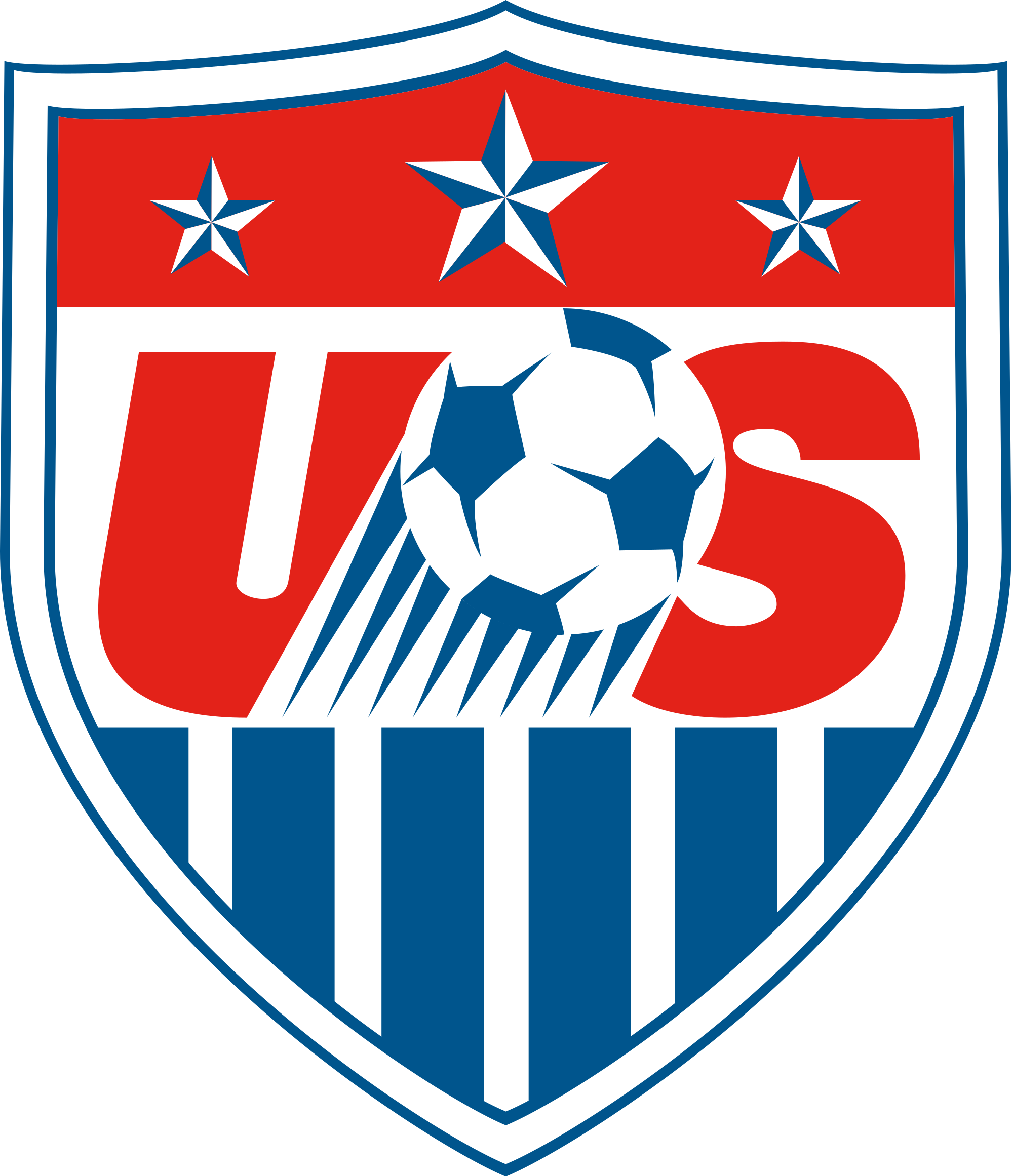 Us Soccer Vector Logo - United States Men's National Soccer Team (2000x2323)