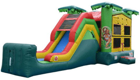 Commercial Bounce House - 5 In1 Super Castle Combo (480x480)