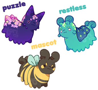 [closed] Back To School Set 2 By Toripng - Legendary Creature (369x350)