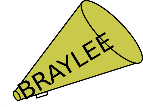 Megaphone Gold Clip Art - Check Please (600x451)