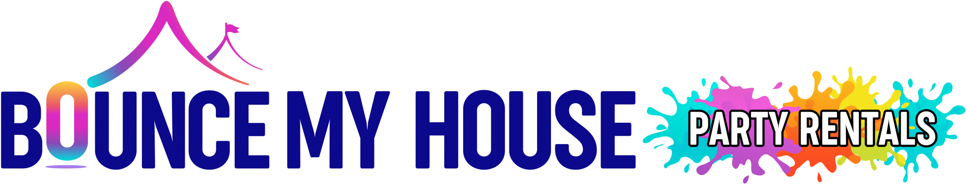 Bounce My House Party Rentals - Bounce My House - Rated #1 Event Rental Company (2048x502)