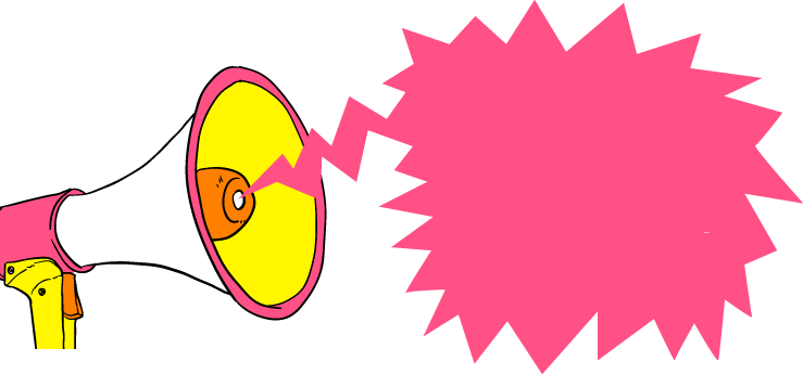 Vector Speaker Megaphone - Megafono Vector Png (739x345)