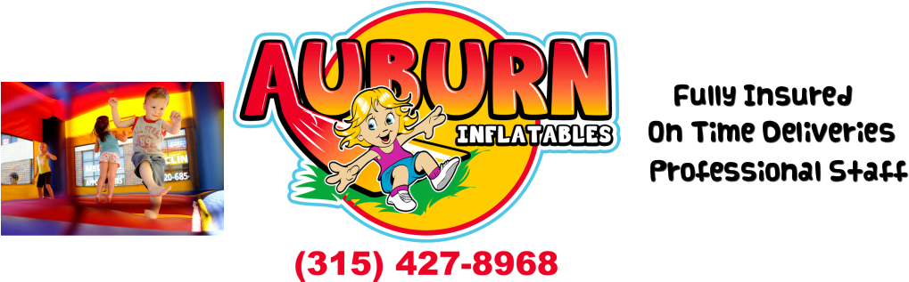 Auburn, Ny Bounce House And Party Rentals - Chaveiro (1031x316)