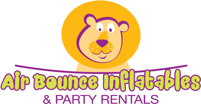 Air Bounce Inflatables & Party Rentals Air Bounce Inflatables - Air Bounce Inflatables Logo (712x374)
