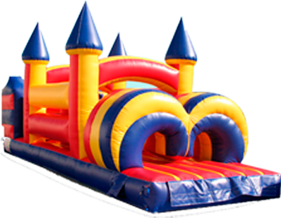 Bouncers Kingdom 26ft-obstacles1 - Inflatable (400x400)