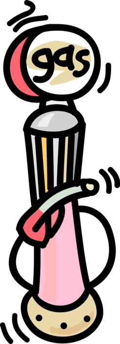 Vector Illustration Of Gasoline Petroleum Fossil Fuel - Vector Illustration Of Gasoline Petroleum Fossil Fuel (246x700)