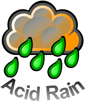 Reasons For Why The Us Is Moving Away From The Use - Acid Rain Png (350x350)