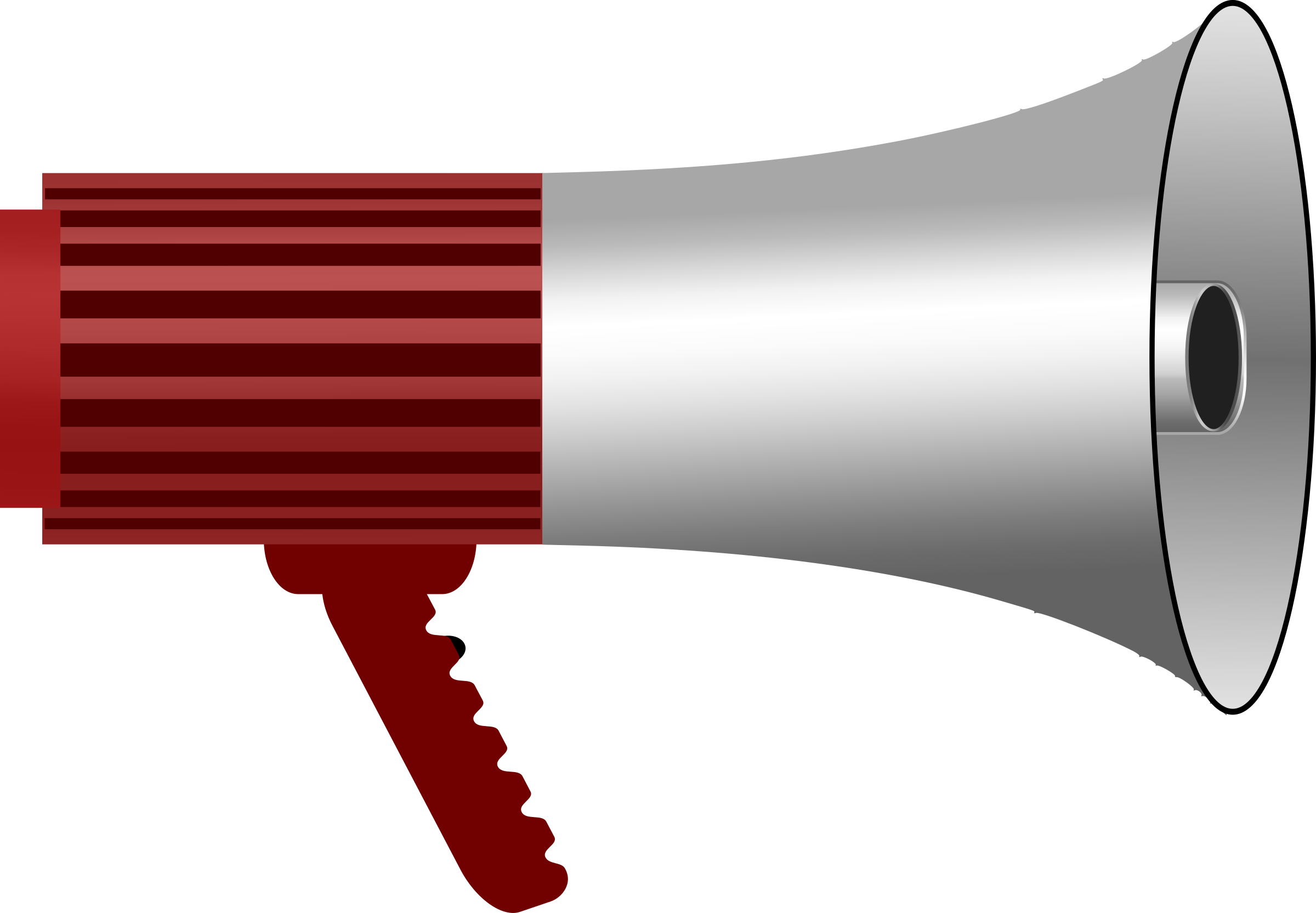 Megaphone - Blow Horn Clip Art (2400x1665)