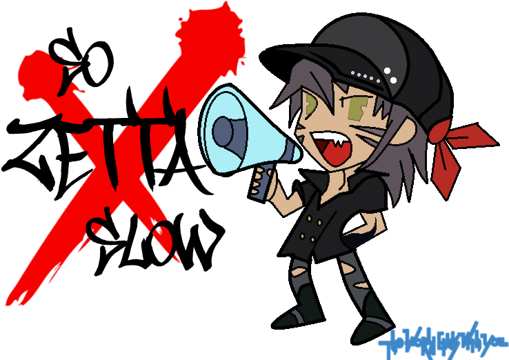 Chibi Sho Megaphone Paint By Angel-oni13 - Cartoon (746x524)
