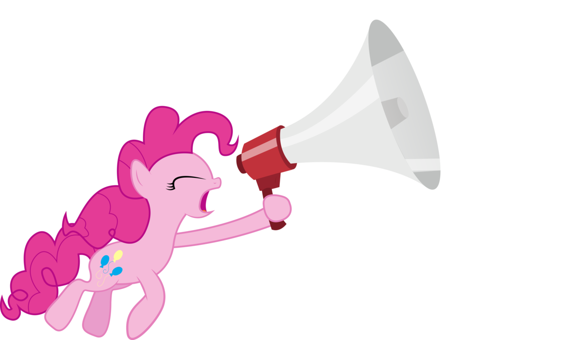 Mega Pinkie Pie By Silentmatten - Pinkie Pie Don T Forget To Write (1149x696)