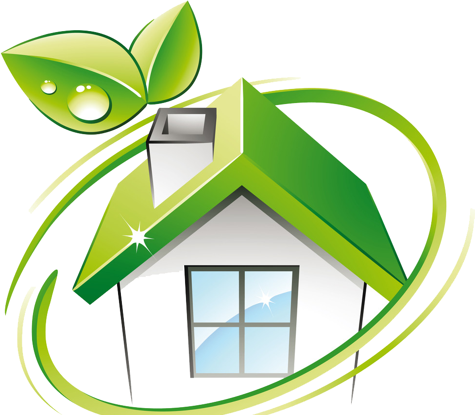Greenhouse Logo Environmentally Friendly Green Home - Save Energy At Home (1024x885)