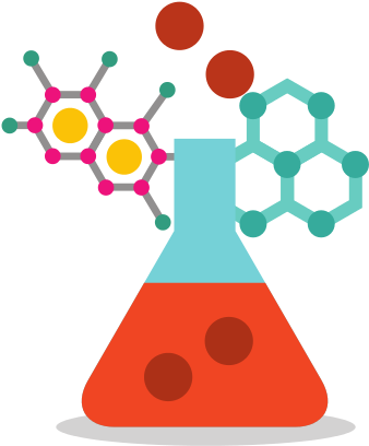 Scientific Laboratory Flat Line Icons - Science Fiction (550x550)