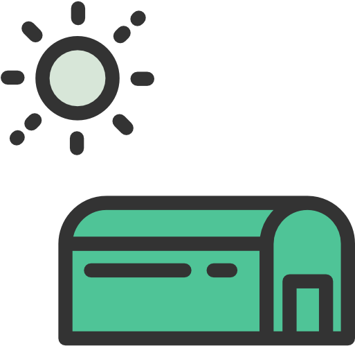 Greenhouse Free Icon - Greenhouse Icon (512x512)