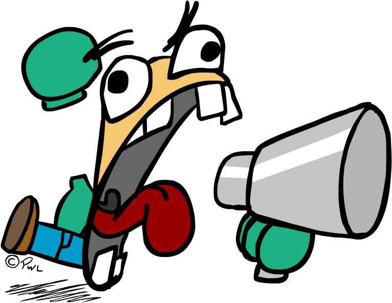 Megaphone Guy By Khrinx - Megaphone Guy By Khrinx (800x600)