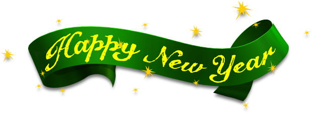 Transparent Happy New Year - Happy New Years Png (850x309)
