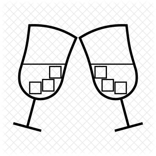 Cheers Icon - Desenhos De Ano Novo Para Colorir (512x512)
