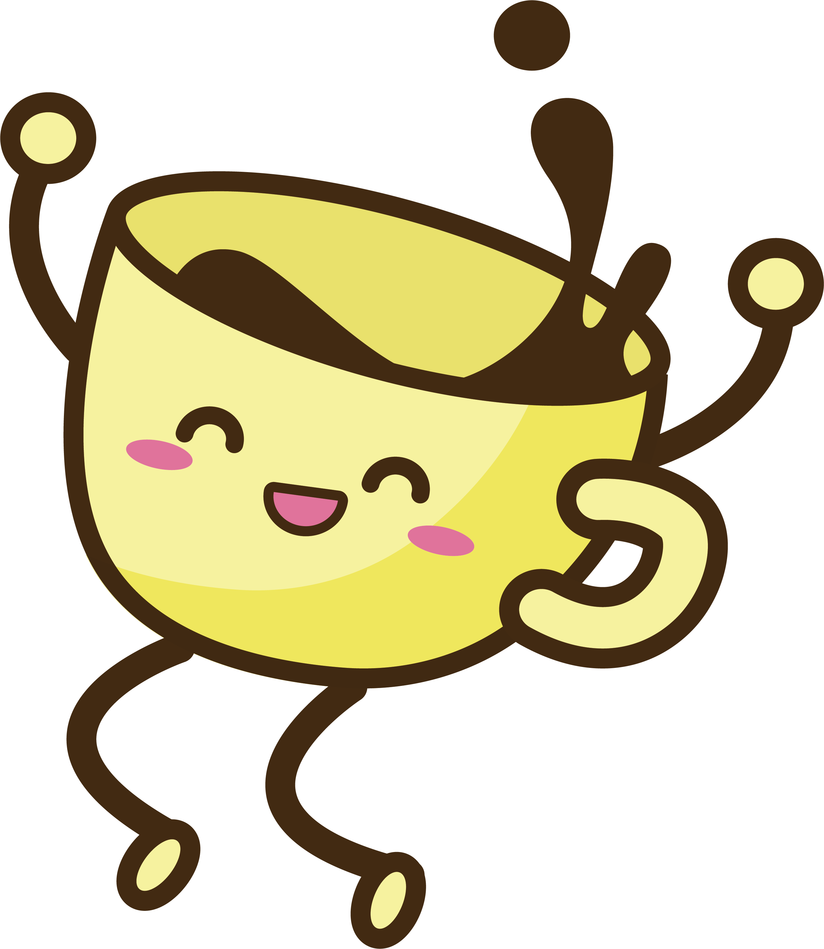 Irish Coffee Cappuccino Cafe - Cartoon Logo Transparent Cup Of Coffee (2746x3160)