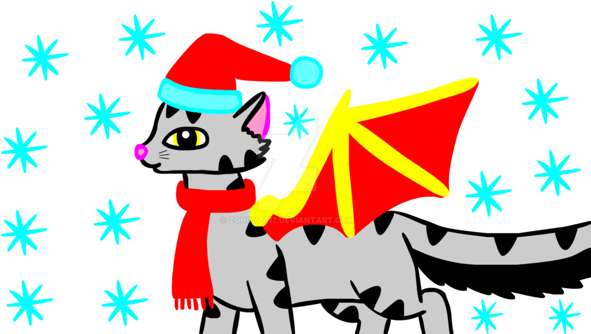 The Snowy Day By Zonoya717 - Cartoon (1191x670)